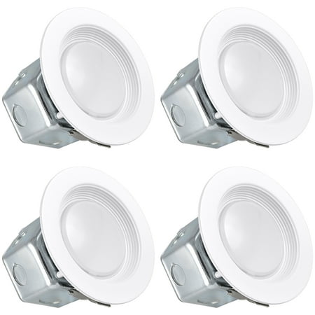 4 inch led recessed lighting kit luxrite luxrite inch led recessed light with junction box 10w 5000k bright white dimmable airtight downlight 800lm energy star ic wet rated 120v 277v 4 inch led recessed lighting kit luxrite luxrite inch led recessed light with junction box 10w 5000k bright white dimmable airtight downlight 800lm energy star ic wet rated 120v 277v